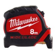 Рулетка PREMIUM широкая WIDE BLADE 8 м, ширина полотна 33 мм