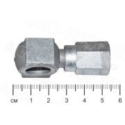 Угольник 240-1104115 поворотный с гайкой алюминиевый Д-243 (У)