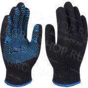 Перчатки х/б с ПВХ СПЕЦ-SB® PRO, черные (9)