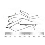 Трубка 260-1104300 01-06 топливная высокого давления (комплект 6шт) Д-260 (ММЗ)
