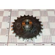 Звездочка КЗК-10-0219080А редуктора углового (t=25.4, Z=23, dвн=25) (дубликат) КЗС-1218
