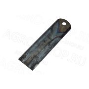 Нож КЗК 0290417 опоры измельчителя (Dотв.=12) С НАПЛАВКОЙ (дубликат) КЗС РФ