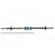 Вал КЗК-12-1813000 верхний наклон. камеры в сборе н/о (звезды Z=10) КЗС-1218