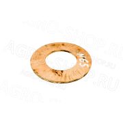 Накладка 04.141.017 фрикционная (140х75х6) (дубликат) КЗС-1218, КЗС-10К