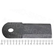 Нож РСМ-091.14.02.120-01 соломоизмельчителя (d=18 мм, S=7 мм) Акрос, Вектор