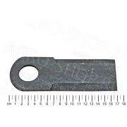 Нож РСМ-091.14.02.120 соломоизмельчителя (d=30 мм, S=7 мм) Вектор