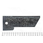 Нож РСМ-091.14.02.070 противорежущий измельчителя (S=4 мм) Вектор