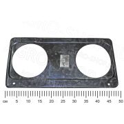 Решетка 80-8401080 капота нижняя под круглые фары МТЗ-80 ()