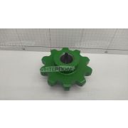 Звездочка (z=10) верхняя зернового элеватора John Deere (9770STS,S670,S770, S670, S680, S685, S690, 9770STS, 9870STS)