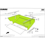 Корпус измельчителя саломы Claas (Mega 350)