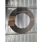 Накладка фрикционная (с отверстиями,250х150х4) муфты мотовила Есиль,КЗС