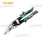 Ножницы по металлу Industrial 250 мм, CrMo, правые, двухкомп. рукоятки GRIPro (TOLSEN)