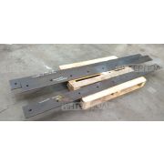Нож (лезвие 9 отв) ковша (2450х150х20) Маниту Аналог (ТРЕБУЕТ ДОРАБОТКИ)