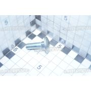 Болт М 8х 25х1,25 круглая головка с квадратным подголовником, класс 5.8
