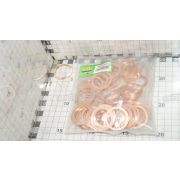 Шайба d=28х34х1,0 медь (комплект 100 шт)
