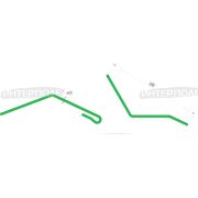 Зуб пружинный (загортач) правый d=15,0 мм, L=585 мм на сеялку Amazone (Турция)