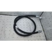 РВД Ф16 L2200 М26х1,5 ключ 32 (конус с упл. кольцом, гайка 45°-гайка) (2-х оплеточный)