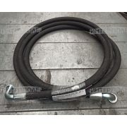 РВД Ф25 L6650 (фланец 90°-фланец 90°, разворот 60°) 4SH