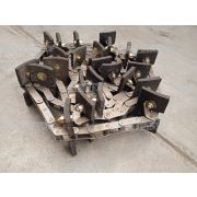 Транспортер зернового элеватора цепной (t=41,4, 145 звеньев, 36 скребка) John Deere (9560/9670/9880) Оригинал