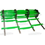 Транспортер наклонной камеры (51 планка, 4 цепи) John Deere (JD9680WTS/T670/W660) Акмаш