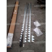 Нож секционный .9,0м. New Holland, сегмент с грубой насечкой, Шумахер