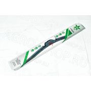 Щетка стеклоочистителя безкаркасная 400мм Green Star