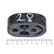 Амортизатор 3105-1203163 / 3221-1203163 глушителя нов/обр ГАЗ-3302,2217,ГАЗон NEXT ГАЗ
