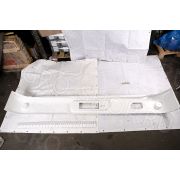 Бампер 3204-2804014 задний нов обр белый (пластик) ПАЗ-3205