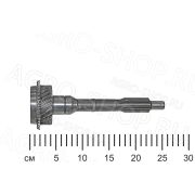 Вал 3302-1701022-01 первичный голый 25 зуб. 5-ст КПП ГАЗ-3302 ГАЗ