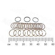 Кольца поршневые 130-1000101-Р1 (100,5мм) (8п/к) ЗИЛ-130 Стапри