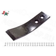 Долото ПК, ст65Г, УТС, t=10 мм, L=252 мм ПР-04.03.01 FeatAgro