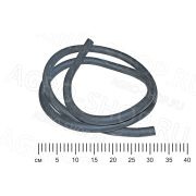 Резина молочная АДМ 03.003 черная (шланг, d=14 мм, L=2500 мм)
