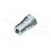 Ниппель BSP LSQ-S1-03PF БРС ISO-A 3/8 Е-403 Мещера