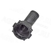 Фитинг 1192640 угловой D40 (45*) с соединением Т6 (мама)