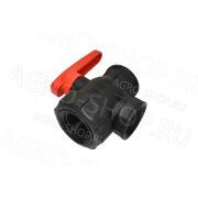 Кран 45531115 3-х ходовой шаровый постоянного действия G1