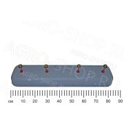 Крышка 238-1003244-А (клапанов) головки цилиндров (без горловины) ЯМЗ-238