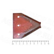 Сегмент 41822.02 с верхней мелкой насечкой 2,7мм PASSPE