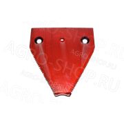 Сегмент A0112 / 118358 с мелкой насечкой, с нижним потаем MacDon RASSPE