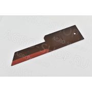 Нож 42221 противорежущий гладкий (198,5х50х3мм., d=6,5мм.) Шумахер
