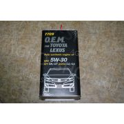Масло моторное O.E.M Toyota Lexus 5w30 SN/CF синтетическое 4л MANNOL