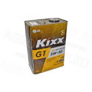 Масло моторное Kixx G1 5w30 SN Plus синтетическое 4л Kixx
