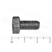 Болт 8х16 шестигранная головка стандартный Шаг 1,25 ГОСТ 7798 кл.пр. 5,8