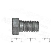 Болт 12х20 шестигранная головка стандартный Шаг 1,75 ГОСТ 7798 кл.пр. 5,8