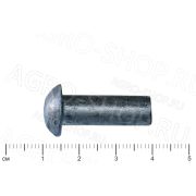 Заклепка 8х24 стальная полукруглая головка ГОСТ 10299-70 (Р)