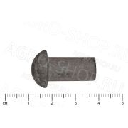 Заклепка 10х20 стальная полукруглая головка ГОСТ 10299-80 (Р)