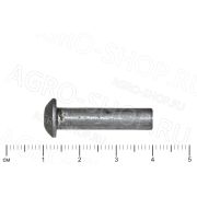 Заклепка 6х26 стальная полукруглая головка ГОСТ 10299-80 (Р)