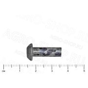 Заклепка 6х18 стальная полукруглая головка ГОСТ 10299-80 (Р)