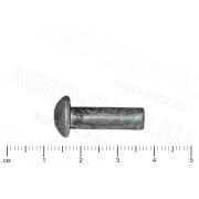 Заклепка 6х20 стальная полукруглая головка ГОСТ 10299-80 (Р)