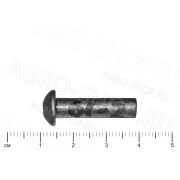 Заклепка 6х22 стальная полукруглая головка ГОСТ 10299-80 (Р)
