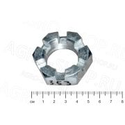 Гайка 5511-2919031 пальца реактивной штанги (корончатая) (30*1,5) КАМ